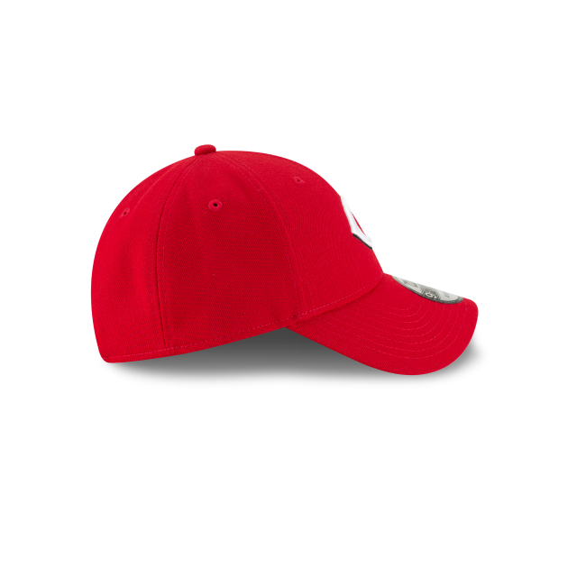 Cincinnati Reds MLB New Era Youth Red 9Forty League Adjustable Hat product image 3, provided for visual reference and
