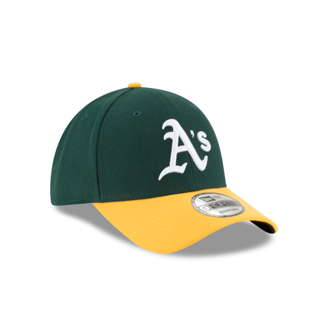 Oakland Athletics MLB New Era Youth Green Yellow 9Forty League Adjustable Hat product image 6, provided for visual reference