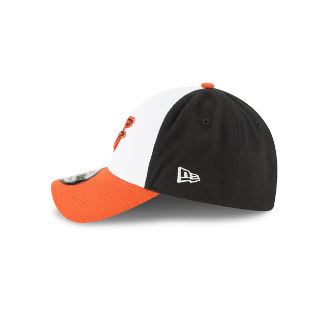 Baltimore Orioles MLB New Era Youth White Orange 9Forty The League Adjustable Hat product image 4, provided for visual