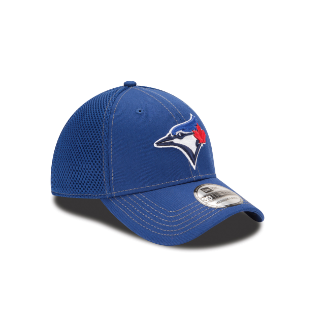 Toronto Blue Jays MLB New Era Men Royal 39Thirty Neo Stretch Fit Hat product image 4, provided for visual reference and