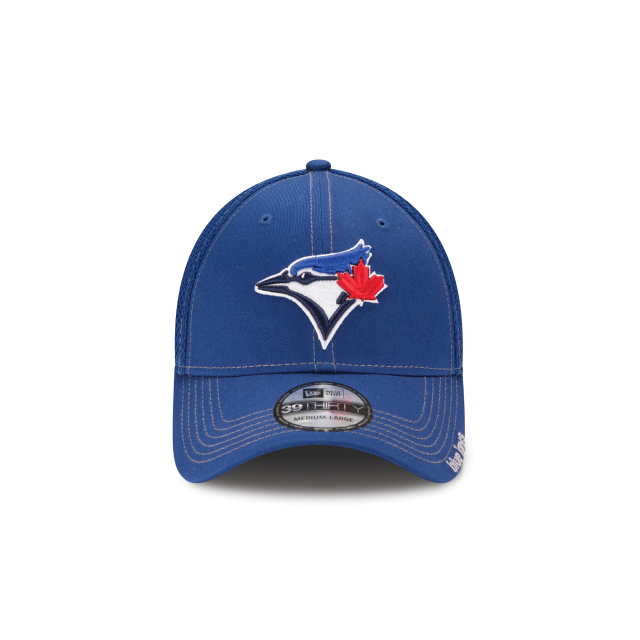 Toronto Blue Jays MLB New Era Men Royal 39Thirty Neo Stretch Fit Hat product image 3, provided for visual reference and