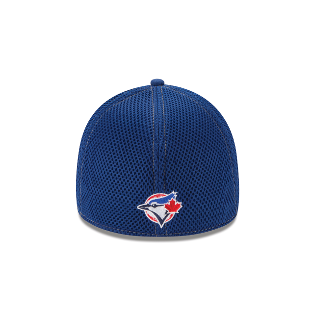 Toronto Blue Jays MLB New Era Men Royal 39Thirty Neo Stretch Fit Hat product image 2, provided for visual reference and