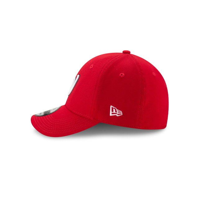 Washington Nationals MLB New Era Men Red 39Thirty Team Classic Stretch Fit Hat product image 4, provided for visual