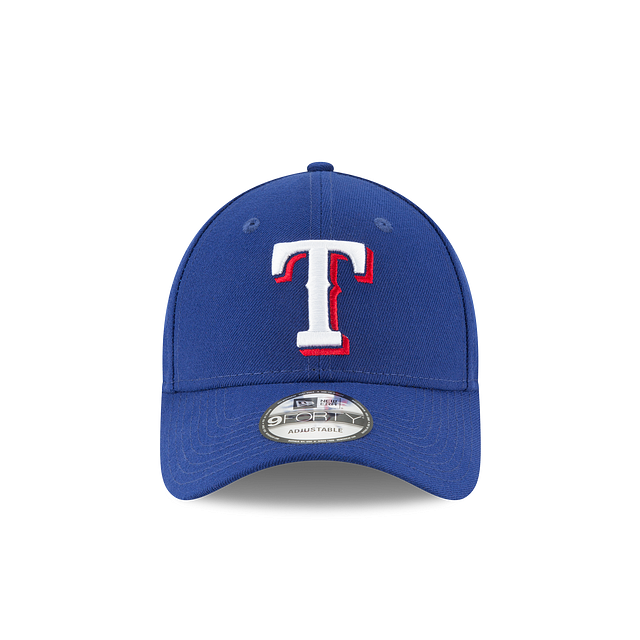 Texas Rangers MLB New Era Youth Royal 9Forty The League Adjustable Hat product image 4, provided for visual reference and