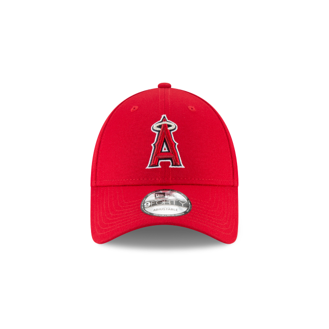 Anaheim Angels MLB New Era Men Red 9Forty The League Adjustable Hat product image 5, provided for visual reference and