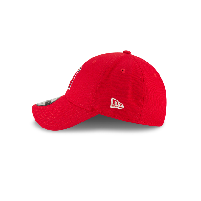 Anaheim Angels MLB New Era Men Red 9Forty The League Adjustable Hat product image 4, provided for visual reference and