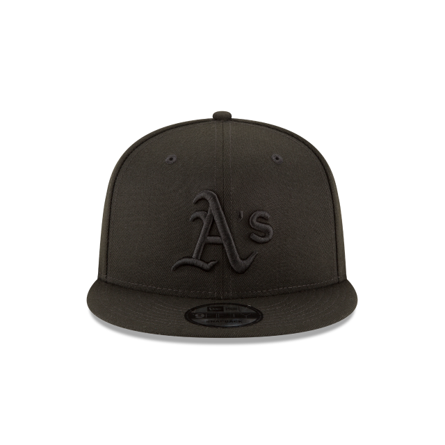 Oakland Athletics MLB New Era Men Black 9Fifty Basic Snapback product image 5, provided for visual reference and product
