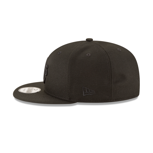 Oakland Athletics MLB New Era Men Black 9Fifty Basic Snapback product image 4, provided for visual reference and product