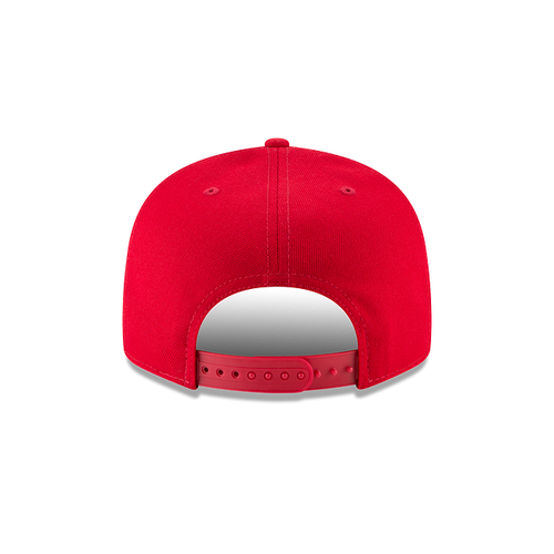 Anaheim Angels MLB New Era Men Red White 9Fifty Team Color Basic Snapback product image 2, provided for visual reference and