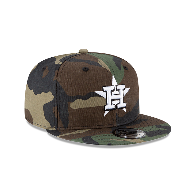 Houston Astros MLB New Era Men 9Fifty Camo Basic Snapback product image 6, provided for visual reference and product detail