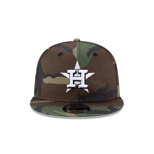 Houston Astros MLB New Era Men 9Fifty Camo Basic Snapback product image 5, provided for visual reference and product detail