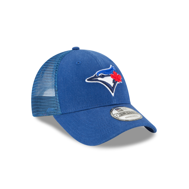 Toronto Blue Jays MLB New Era Men Royal Blue 9Forty Primary Logo Trucker Adjustable Hat product image 6, provided for visual