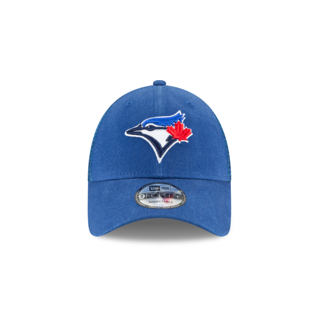 Toronto Blue Jays MLB New Era Men Royal Blue 9Forty Primary Logo Trucker Adjustable Hat product image 5, provided for visual