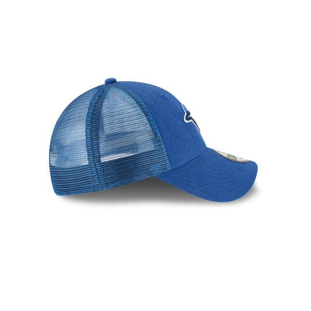 Toronto Blue Jays MLB New Era Men Royal Blue 9Forty Primary Logo Trucker Adjustable Hat product image 3, provided for visual
