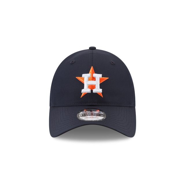 Houston Astros MLB New Era Men Navy 9Twenty Perforated Adjustable Hat product image 5, provided for visual reference and