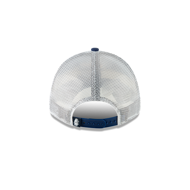 Chicago Cubs MLB New Era Men Navy 9Forty Cooperstown Washed Trucker Adjustable Hat product image 2, provided for visual