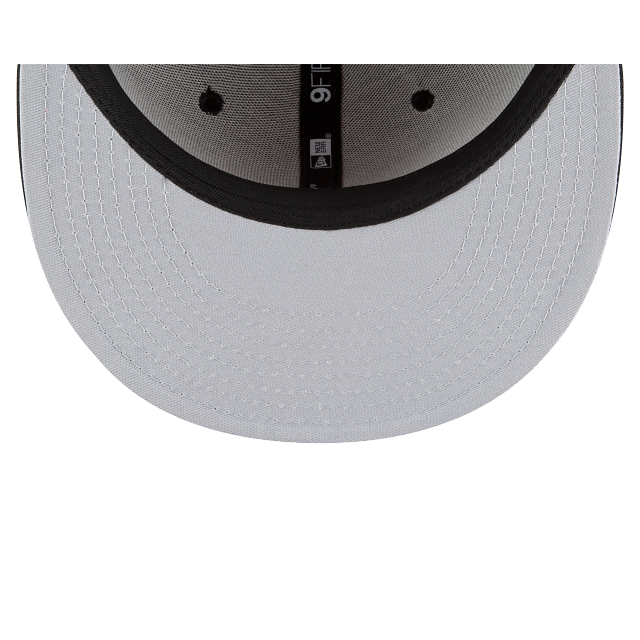 Detroit Tigers MLB New Era Men Black White 9Fifty Team Color Basic Snapback product image 3, provided for visual reference