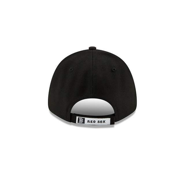 Boston Red Sox MLB New Era Men Black White 9Forty The League Adjustable Hat product image 2, provided for visual reference