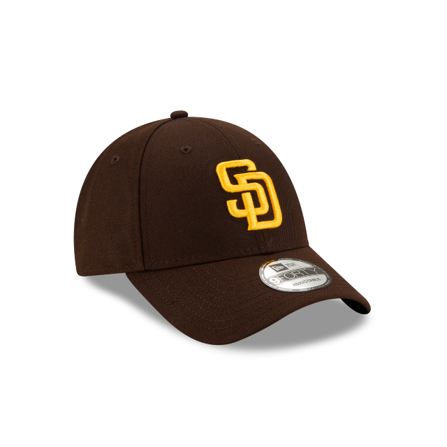 San Diego Padres MLB New Era Men Brown 9Forty The League Adjustable Hat product image 6, provided for visual reference and