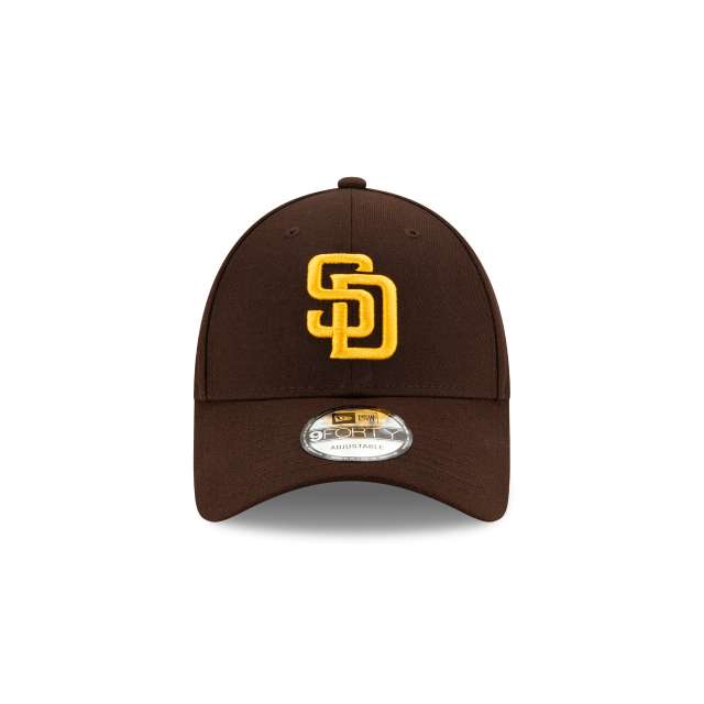 San Diego Padres MLB New Era Men Brown 9Forty The League Adjustable Hat product image 5, provided for visual reference and