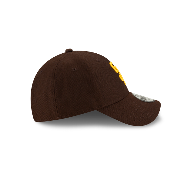 San Diego Padres MLB New Era Men Brown 9Forty The League Adjustable Hat product image 3, provided for visual reference and