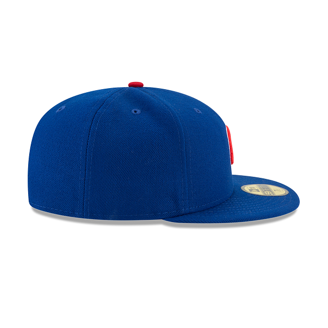 Chicago Cubs MLB New Era Men Royal 59Fifty Authentic Collection On Field Fitted Hat product image 3, provided for visual