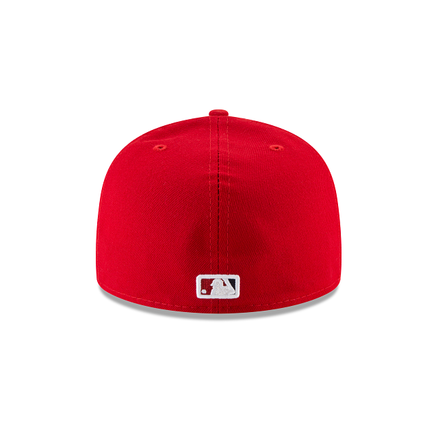 Washington Nationals MLB New Era Men Red 59Fifty Authentic Collection On Field Fitted Hat product image 2, provided for