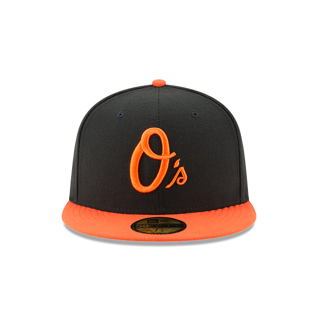 Baltimore Orioles MLB New Era Men Black Orange 59Fifty Authentic Collection Alternate Fitted Hat product image 5, provided