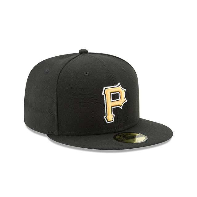 Pittsburgh Pirates MLB New Era Men Black 59Fifty Authentic Collection Alternate Fitted Hat product image 6, provided for