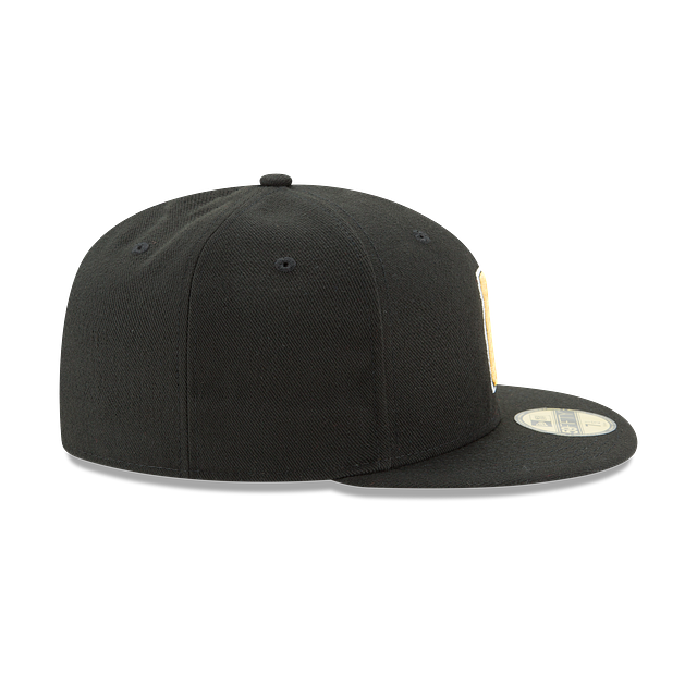 Pittsburgh Pirates MLB New Era Men Black 59Fifty Authentic Collection Alternate Fitted Hat product image 3, provided for