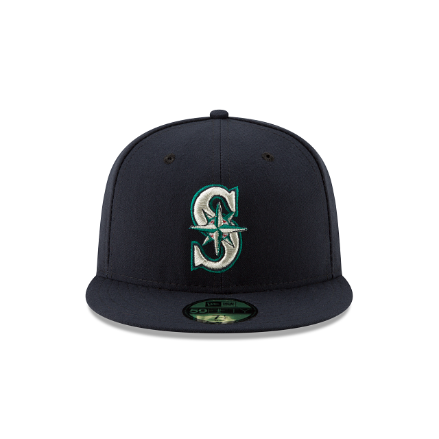 Seattle Mariners MLB New Era Men Navy 59Fifty Authentic Collection On Field Fitted Hat product image 5, provided for visual