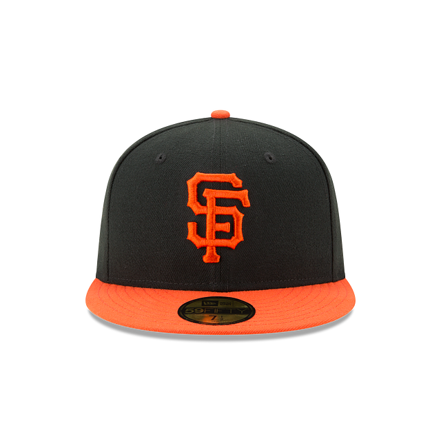 San Francisco Giants MLB New Era Men Black / Orange 59Fifty Authentic Collection Alternate Fitted Hat product image 5,