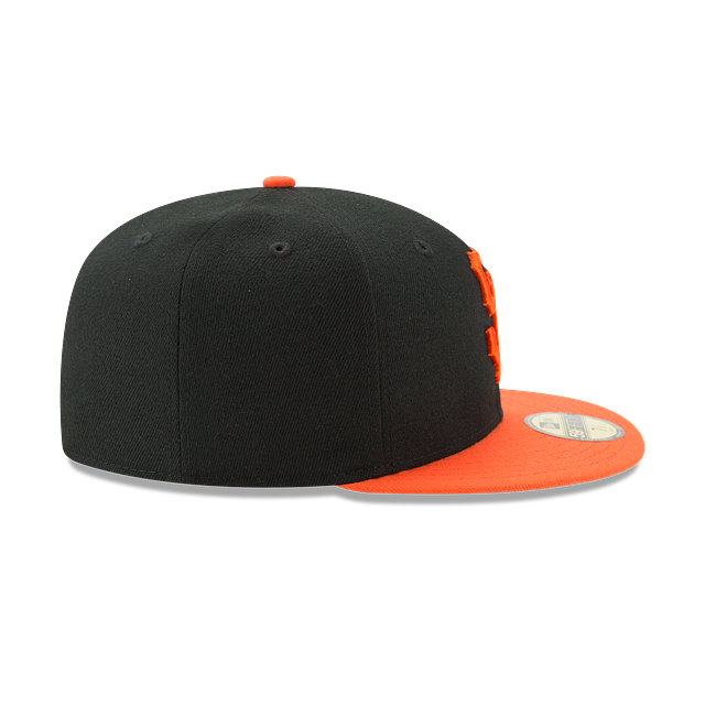 San Francisco Giants MLB New Era Men Black / Orange 59Fifty Authentic Collection Alternate Fitted Hat product image 3,