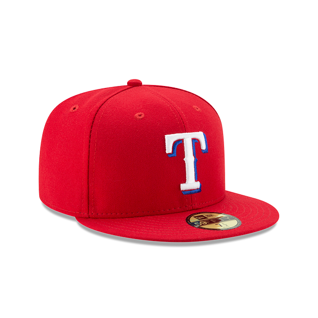 Texas Rangers MLB New Era Men Red 59Fifty Authentic Collection Alternate Fitted Hat product image 6, provided for visual