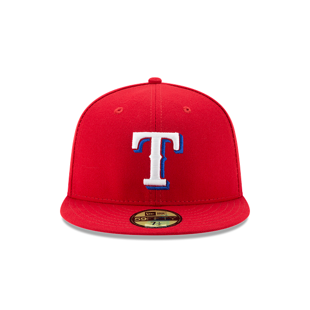 Texas Rangers MLB New Era Men Red 59Fifty Authentic Collection Alternate Fitted Hat product image 5, provided for visual