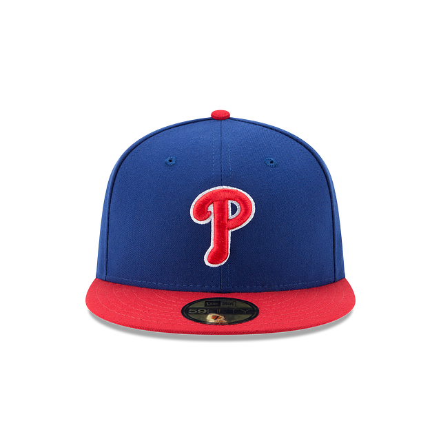 Philadelphia Phillies MLB New Era Men Royal Blue 59Fifty Authentic Collection Alternate 2017 Fitted Hat product image 5,