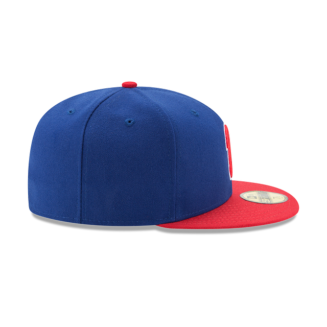 Philadelphia Phillies MLB New Era Men Royal Blue 59Fifty Authentic Collection Alternate 2017 Fitted Hat product image 3,