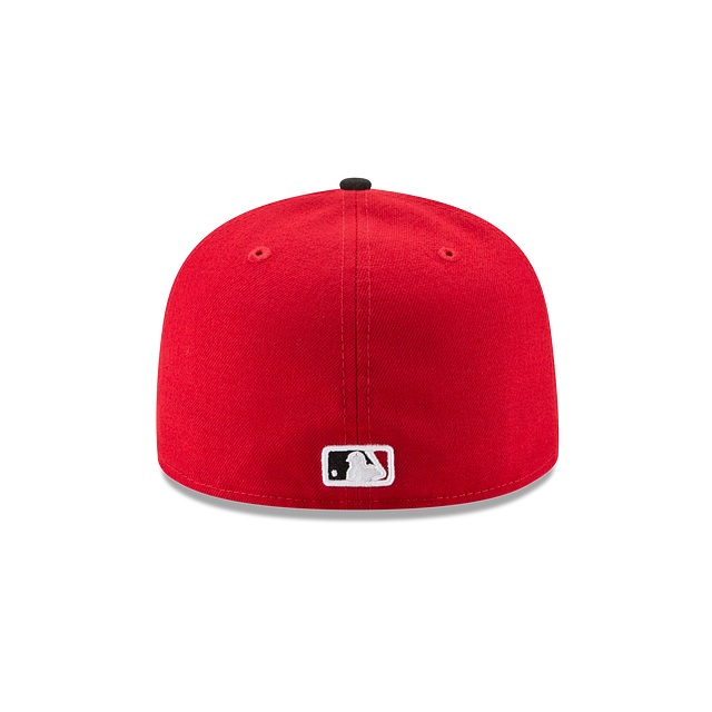 Cincinnati Reds MLB New Era Men Red/Black 59Fifty Authentic Collection Road Fitted Hat product image 2, provided for visual