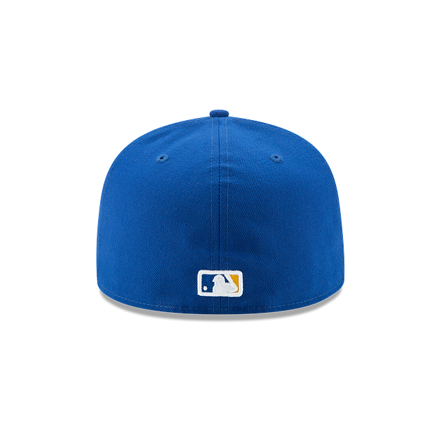 Milwaukee Brewers MLB New Era Men Royal 59Fifty Authentic Collection Alternate Fitted Hat product image 2, provided for