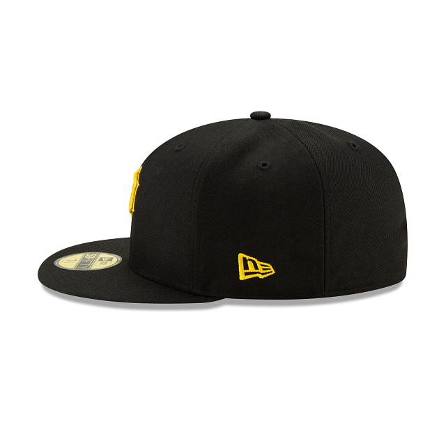 Pittsburgh Pirates MLB New Era Men Black 59Fifty Authentic Collection Alternate 2020 Fitted Hat product image 4, provided