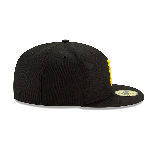 Pittsburgh Pirates MLB New Era Men Black 59Fifty Authentic Collection Alternate 2020 Fitted Hat product image 3, provided