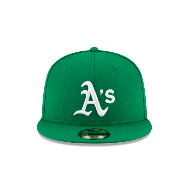Oakland Athletics MLB New Era Men Kelly Green 59Fifty Authentic Collection Alternate Fitted Hat product image 5, provided