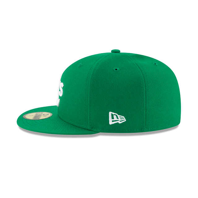 Oakland Athletics MLB New Era Men Kelly Green 59Fifty Authentic Collection Alternate Fitted Hat product image 4, provided