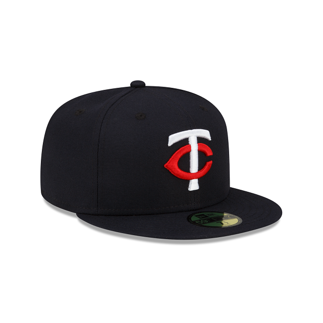 Minnesota Twins MLB New Era Men Navy 59Fifty Authentic Collection Home Fitted Hat product image 3, provided for visual