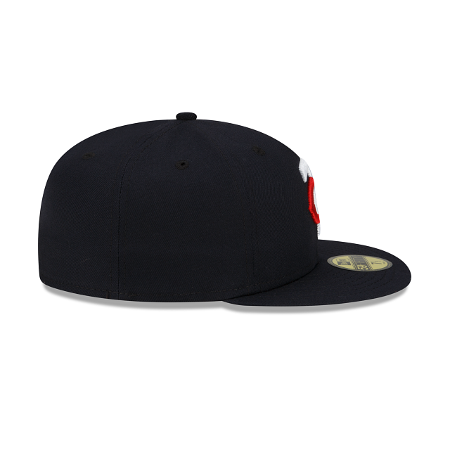 Minnesota Twins MLB New Era Men Navy 59Fifty Authentic Collection Home Fitted Hat product image 5, provided for visual