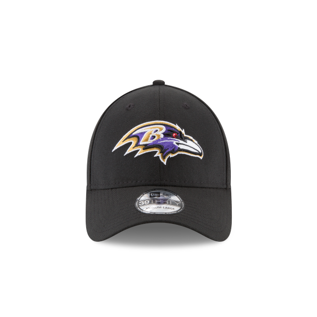Baltimore Ravens NFL New Era Men Black 39Thirty Team Classic Stretch Fit Hat product image 5, provided for visual reference