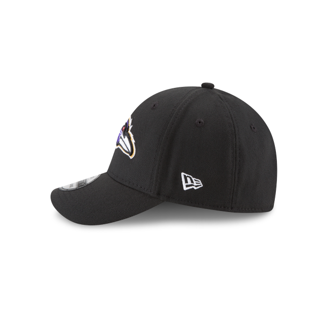 Baltimore Ravens NFL New Era Men Black 39Thirty Team Classic Stretch Fit Hat product image 3, provided for visual reference