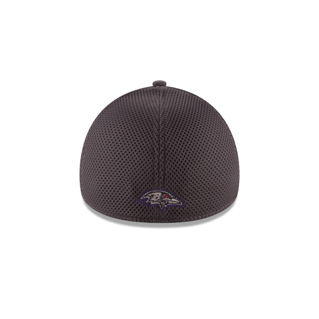 Baltimore Ravens NFL New Era Men Grey 39Thirty Grayed Out Neo 2 Stretch Fit Hat product image 2, provided for visual