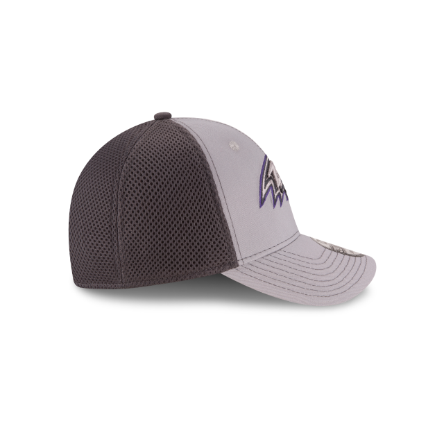 Baltimore Ravens NFL New Era Men Grey 39Thirty Grayed Out Neo 2 Stretch Fit Hat product image 3, provided for visual