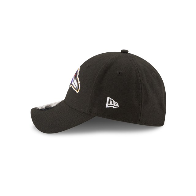 Baltimore Ravens NFL New Era Men Black 9Forty The League Adjustable Hat product image 4, provided for visual reference and